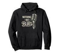 Nient'altro Che Blues Music Tromba Felpa con Cappuccio