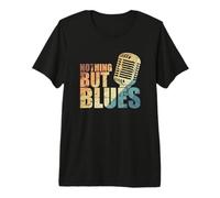 Nient'altro Che Blues Music Tromba Maglietta Premium