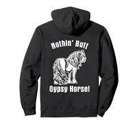 Nient'altro Che Gypsy Vanner Tinker Horse Felpa con Cappuccio