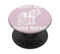 Nient'altro che Gypsy Vanner Tinker Horse PopSockets PopGrip Adesivo