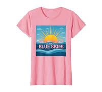 Nient'altro Che i cieli Blu - Sunny Optimism Maglietta, Donna, Rosa, XS
