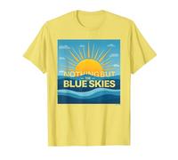 Nient'altro Che i cieli Blu - Sunny Optimism Maglietta, Uomo, Limone, L