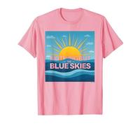 Nient'altro Che i cieli Blu - Sunny Optimism Maglietta, Uomo, Rosa, L