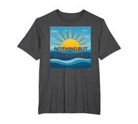 Nient'altro Che i cieli Blu - Sunny Optimism Maglietta, Uomo Taglie Grandi, Grigio Scuro, 6X Tall