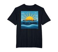 Nient'altro Che i cieli Blu - Sunny Optimism Maglietta, Uomo Taglie Grandi, Nero, 5X Tall