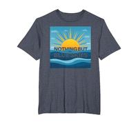 Nient'altro Che i cieli Blu - Sunny Optimism Maglietta, Uomo Taglie Grandi, Pervinca, 2X Tall