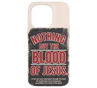 Nient'altro che il sangue di Gesù Redenzione Grazia Custodia per iPhone 15 Pro