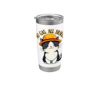Niente Acceleratore Tutto Freno Meme Gatto Selby Cloudrest Bicchiere termico in acciaio inox doppia parete