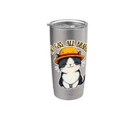 Niente Acceleratore Tutto Freno Meme Gatto Selby Cloudrest Bicchiere termico in acciaio inox doppia parete