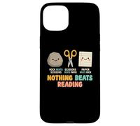 Niente batte il libro di lettura divertente Bookworm Reader Bibliotecario Custodia per iPhone 15 Plus