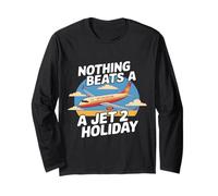 Niente batte Un Divertimento per Le Vacanze Jet 2 Maglia a Manica