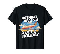 Niente batte un divertimento per le vacanze Jet 2 Maglietta