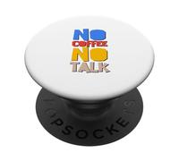 Niente caffè niente chiacchiere PopSockets PopGrip Adesivo