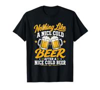 Niente Come Una Bella Birra Fredda - Bere Birra Divertente Maglietta