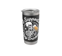 Niente come una bella birra fredda dopo un bel drink di birra fredda Bicchiere termico in acciaio inox doppia parete