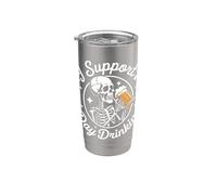 Niente come una bella birra fredda dopo un bel drink di birra fredda Bicchiere termico in acciaio inox doppia parete
