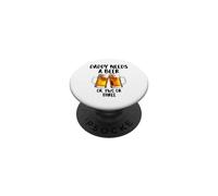 Niente come una bella birra fredda dopo un bel drink di birra fredda PopSockets PopGrip Adesivo