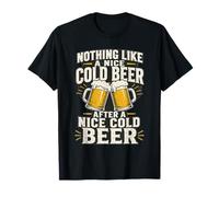 Niente Come Una Bella Birra Fredda - Umorismo Divertente da Bere Maglietta