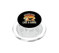 Niente corre come un corgi - Corgi gallese amante dei cani Corgi papà PopSockets PopGrip per MagSafe