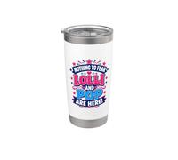 Niente da temere Lolli e Pop sono qui Coppie abbinate Bicchiere termico in acciaio inox doppia parete