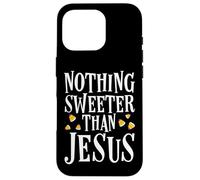 Niente di più dolce di Gesù Christian Faith Halloween Candy Custodia per iPhone 16 Pro