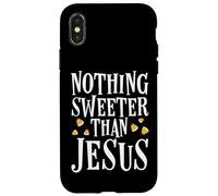 Niente di più dolce di Gesù Christian Faith Halloween Candy Custodia per iPhone X/XS