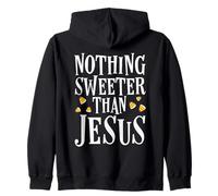 Niente di più Dolce di Gesù Christian Faith Halloween Candy Felpa con Cappuccio