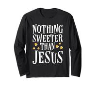 Niente di più Dolce di Gesù Christian Faith Halloween Candy Maglia a Manica