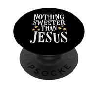 Niente di più dolce di Gesù Christian Faith Halloween Candy PopSockets PopGrip Adesivo