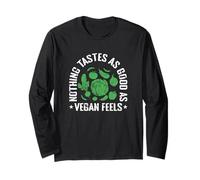 Niente ha Un Sapore Buono Come Vegan Feels Maglia a Manica