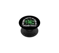 Niente ha un sapore buono come Vegan Feels PopSockets PopGrip Adesivo
