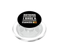 Niente mi spaventa Avere il fidanzamento del fidanzato dello Zimbabwe PopSockets PopGrip per MagSafe