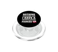 Niente mi spaventa avere il fidanzamento della fidanzata della Groenlandia PopSockets PopGrip per MagSafe