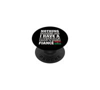 Niente mi spaventa avere il fidanzamento della fidanzata libica PopSockets PopGrip Adesivo
