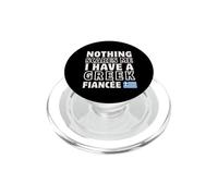 Niente mi spaventa avere un fidanzamento con la fidanzata greca PopSockets PopGrip per MagSafe