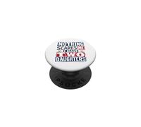 Niente mi spaventa, ho due figlie per le luci PopSockets PopGrip Adesivo