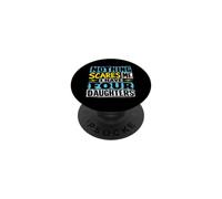 Niente mi spaventa, ho quattro figlie per il buio PopSockets PopGrip Adesivo