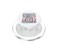 Niente mi spaventa, ho quattro figlie per il buio PopSockets PopGrip per MagSafe