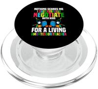 Niente mi spaventa Insegnante Montessori PopSockets PopGrip per MagSafe