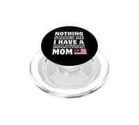 Niente mi spaventa la festa della mamma malese PopSockets PopGrip per MagSafe