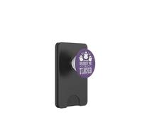 Niente mi spaventa Sono un insegnante PopSockets PopWallet per MagSafe