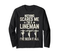 Niente Mi spaventa, Sono Un Lineman, Ho Visto Tutto Lineman Maglia a Manica
