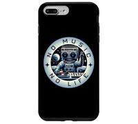 Niente musica Nessuna vita Amo la musica Crazy Cosmonaut Custodia per iPhone 7 Plus/8 Plus
