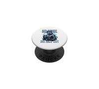 Niente più Mr. Nice Guy Alpha Wolf Brainrot Meme PopSockets PopGrip Adesivo
