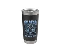 Niente più Mr Nice Guy Wolf Lightning Bicchiere termico in acciaio inox doppia parete