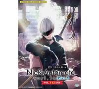 Nier: Automata Ver1.1A (Parte 2) Vol.1-12 END Anime DVD [Inglese Dub]