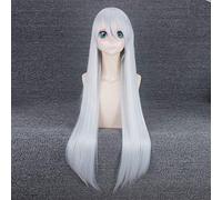 NieR Automata YoRHa Tipo A No.2 A2 Parrucca lunga argento/oro chiaro Costume Cosplay Resistente al calore Capelli sintetici Parrucche da donna 2