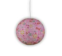 Niermann Standby 164 lampada a sospensione Papier Ballon Bungee Bunny, carta, multicolore, 40 x 40 x 40 cm