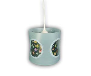 Niermann Standby drehpendelleuchte Aliens, Plastica, E27, 60 W, multi color, 25 x 25 x 27 cm