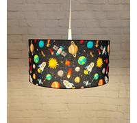 Niermann Standby Lampada a sospensione Cosmo paralume di stoffa Niermann Standby